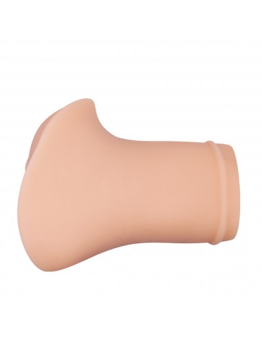 CRAZY BULL- VIOLET REALISTIC VAGINA, Vibration 