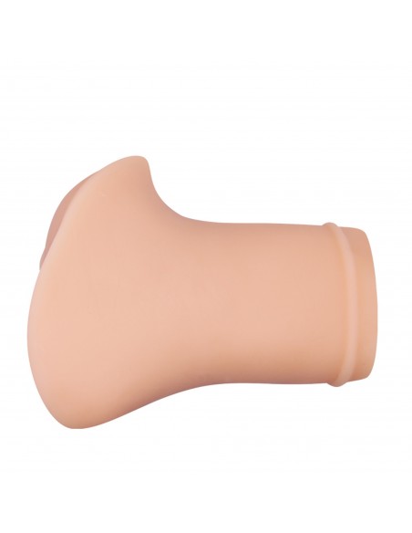 CRAZY BULL- VIOLET REALISTIC VAGINA, Vibration 