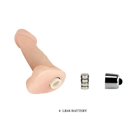 Wibrator Slick Pleasure 12,5 cm z teksturowanym trzonkiem i wibracjami - 6