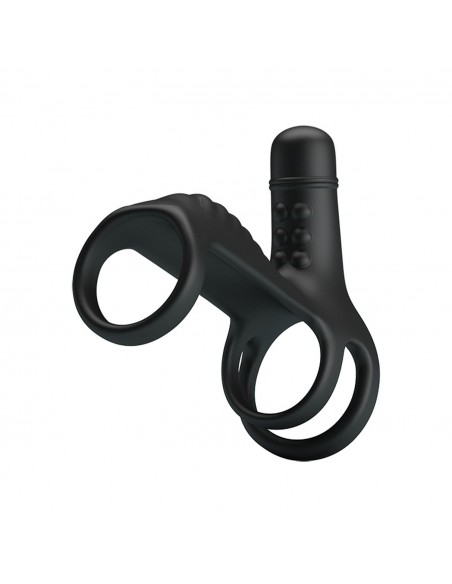 PRETTY LOVE- VIBRATINGPENIS SLING, 10 vibration functions 