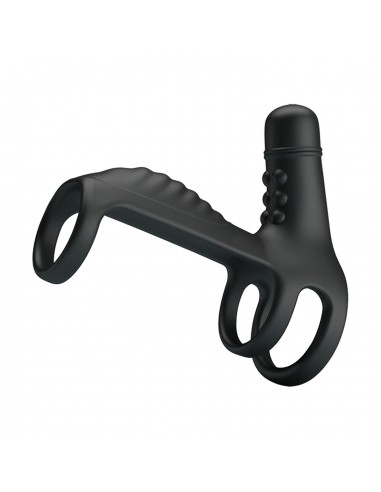 PRETTY LOVE- VIBRATINGPENIS SLING, 10 vibration functions 