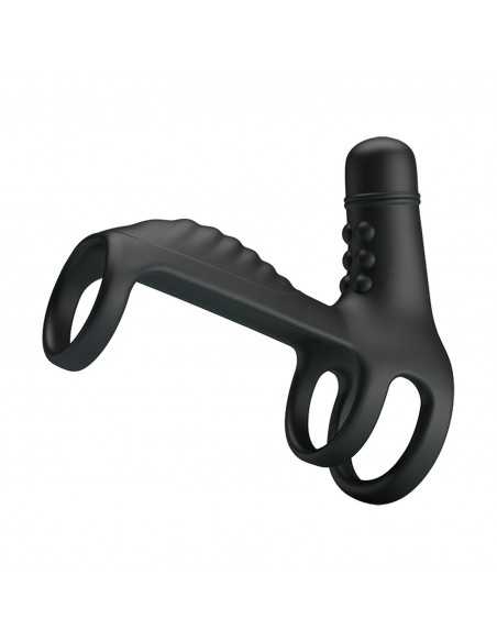 PRETTY LOVE- VIBRATINGPENIS SLING, 10 vibration functions 