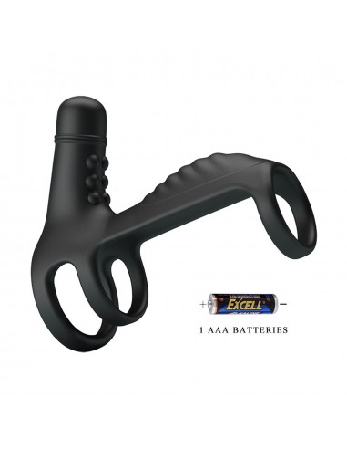 PRETTY LOVE- VIBRATINGPENIS SLING, 10 vibration functions 