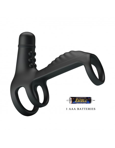 PRETTY LOVE- VIBRATINGPENIS SLING, 10 vibration functions 