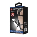 Wibracyjna nakładka na penisa Sling z 10 trybami i pierścieniem erekcji - długość 11,5 cm - 8