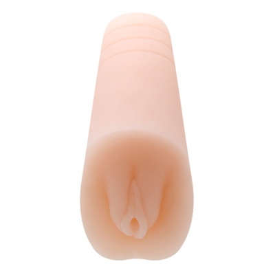 Masturbator męski Temptation Passion Lady z prążkowanym kanałem (18 x 7 cm) - 1 2
