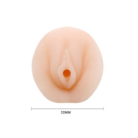 Masturbator męski Temptation Passion Lady z prążkowanym kanałem (18 x 7 cm) - 6