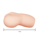 Masturbator Helen z realistyczną pochwą, wypustkami i prążkami - 13,5 cm - 5