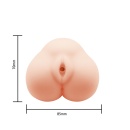 Masturbator Helen z realistyczną pochwą, wypustkami i prążkami - 13,5 cm - 6