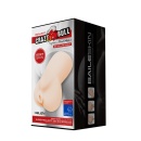 Masturbator Helen z realistyczną pochwą, wypustkami i prążkami - 13,5 cm - 7