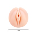 Masturbator ręczny Laura z realistyczną pochwą - 7,5 × 7,5 × 14 cm - 6