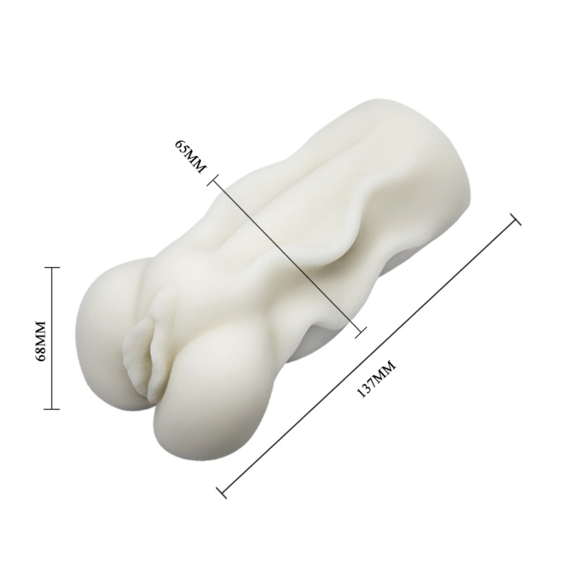Masturbator Vagina 3D Tighten Shrink z realistycznymi wypustkami, prążkami i ciasnym kanałem - 5