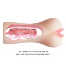Masturbator CANDY PASSION LADY - manualny, z realistyczną pochwą i wewnętrznymi wypustkami - 4