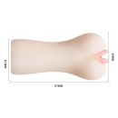 Masturbator CANDY PASSION LADY - manualny, z realistyczną pochwą i wewnętrznymi wypustkami - 6