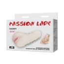 Masturbator CANDY PASSION LADY - manualny, z realistyczną pochwą i wewnętrznymi wypustkami - 7