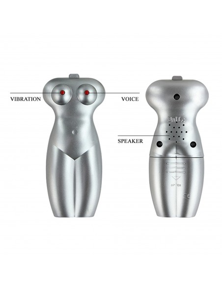 BAILE- TEMPTATION PASSION LADY, Vibration Sex talk Double holes 