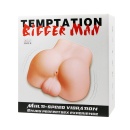 Masturbator analny Temptation Bigger Man (duży format) z jajeczkiem wibracyjnym - 9