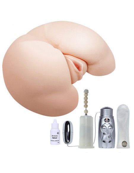 BAILE- VAGINA AND ASS, Vibration Rotation Heating function Sex talk 