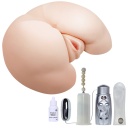 Masturbator pochwowo-analny BM-009023X z wibracją, rotacją i ogrzewaniem o długości 25 cm - 1