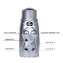 Masturbator pochwowo-analny BM-009023X z wibracją, rotacją i ogrzewaniem o długości 25 cm - 8
