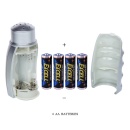 Masturbator pochwowo-analny BM-009023X z wibracją, rotacją i ogrzewaniem o długości 25 cm - 9