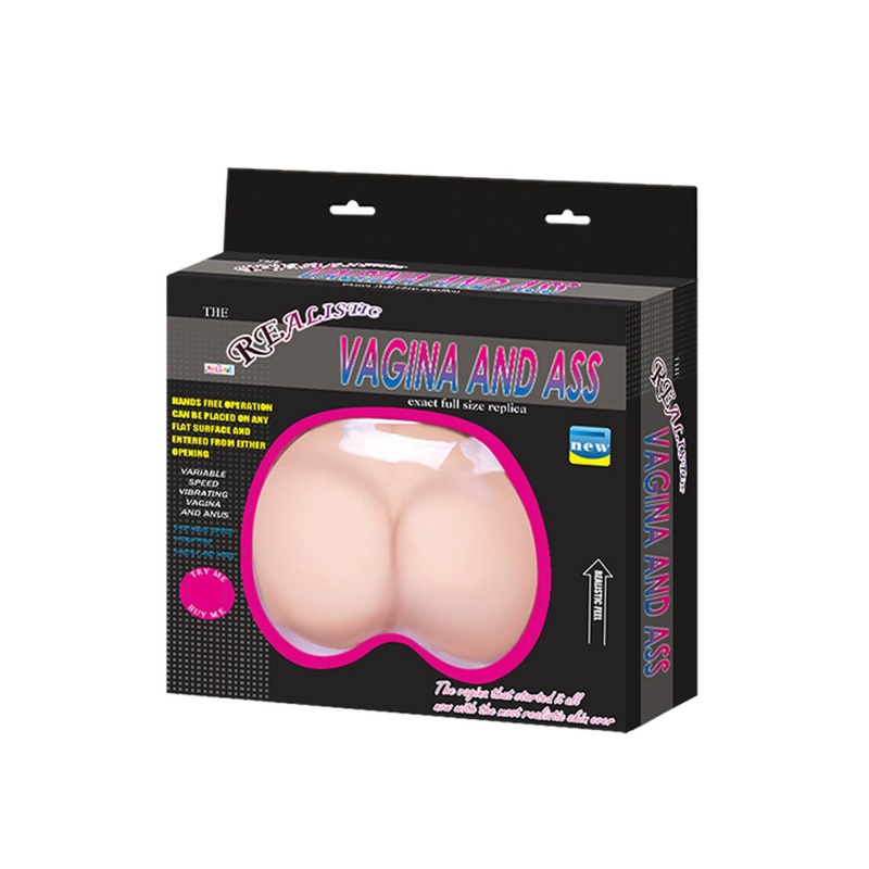 Masturbator pochwowo-analny BM-009023X z wibracją, rotacją i ogrzewaniem o długości 25 cm - 10