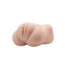 Masturbator ręczny Realistic 3D Vagina z kanałem prążkowanym - mieści się w dłoni - 3