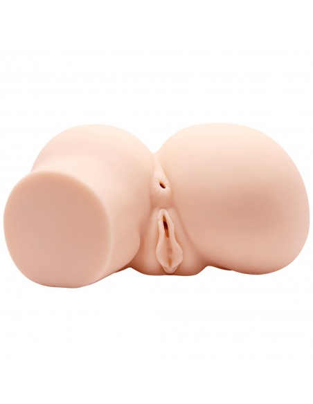 CRAZY BULL- THE REALISTIC Vagina And Anal, Vibration Double holes 