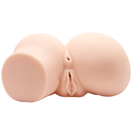 Masturbator The Realistic z podwójnym wejściem i wibracją (20 cm) - 2