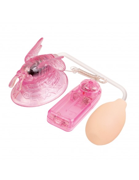 BAILE- BUTTERFLY CLITORAL PUMP, Vibration Sucking 