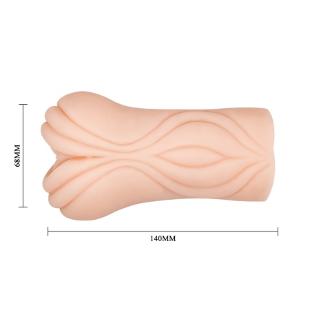 Masturbator Louise - miękki, realistyczny stroker z TPE - 5