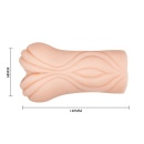 Masturbator Louise - miękki, realistyczny stroker z TPE - 5