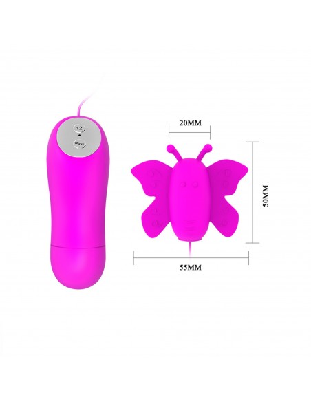 BAILE- Mini love eggs, 12 vibration functions 