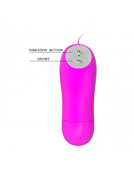 BAILE- Mini love eggs, 12 vibration functions 