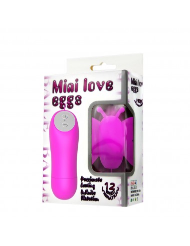 BAILE- Mini love eggs, 12 vibration functions 