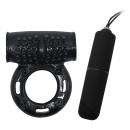 Pierścień wibracyjny Power Ring z bezprzewodowym pilotem 6,5 x 7,5 cm - 2