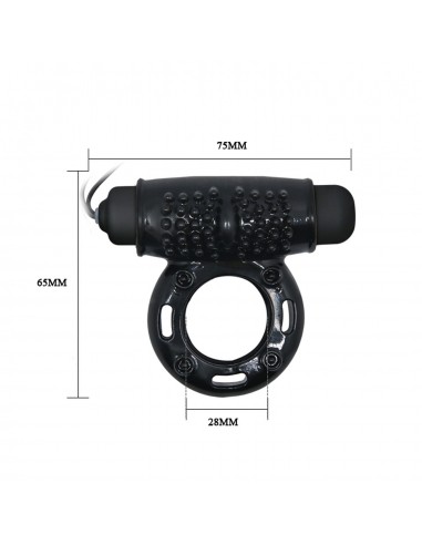 BAILE- POWER RING, 20 vibration functions Wireless remote control 