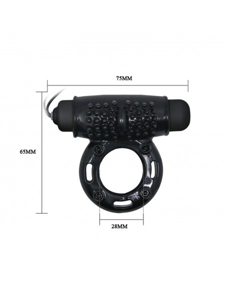 BAILE- POWER RING, 20 vibration functions Wireless remote control 