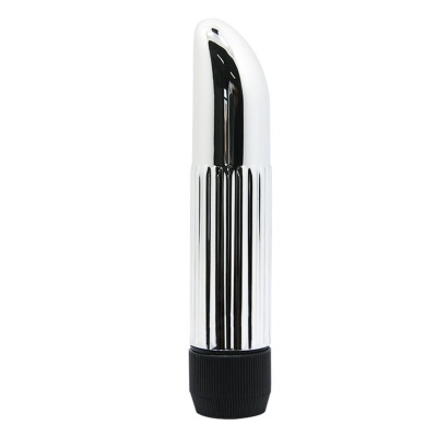 Mini wibrator o prążkowanej teksturze, 13,6 cm - 1