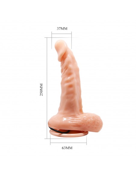BAILE- REALISTIC MALE COCK AND TIGHT ASS, Vibration Suction base 