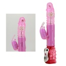 Wibrator króliczek Flirt Rough z rotacją, pchaniem i wibracją - 29 cm - 2