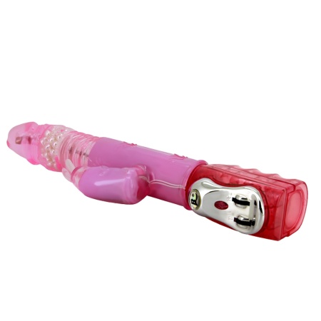 Wibrator króliczek Flirt Rough z rotacją, pchaniem i wibracją - 29 cm - 6
