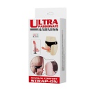Uprząż strap-on Ultra Passionate: otwarte krocze, dildo 15,7 cm - 6