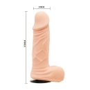 Strap-on BW-022018 - realistyczne dildo 15 cm i regulowany pas biodrowy 58-86 cm - 6