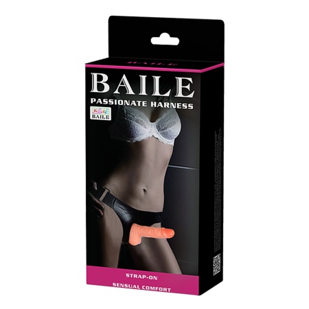 Strap-on BW-022018 - realistyczne dildo 15 cm i regulowany pas biodrowy 58-86 cm - 7