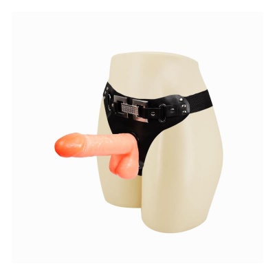 Strap-on Jessica z realistycznym dildo 17,5 cm - 1 2