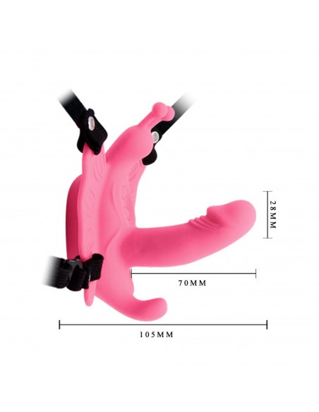 BAILE - ULTRA PASSIONATE HARNESS, 10 vibration functions 