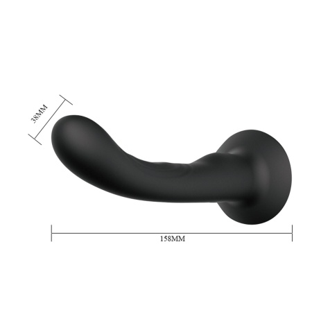 Uprząż erotyczna Ultra Passionate - regulowana, z realistycznym silikonowym dildo i przyssawką - 6