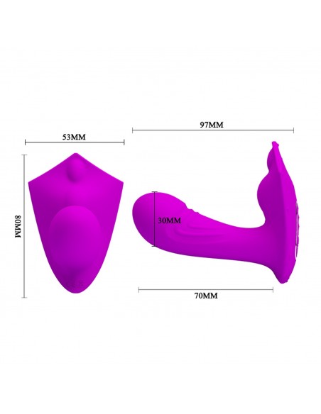 PRETTY LOVE- Willie, 12 vibration functions Wireless remote control 