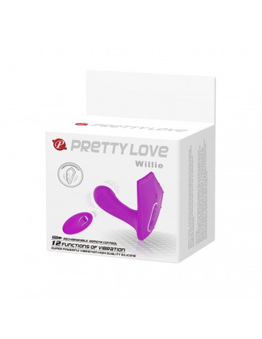 PRETTY LOVE- Willie, 12 vibration functions Wireless remote control 